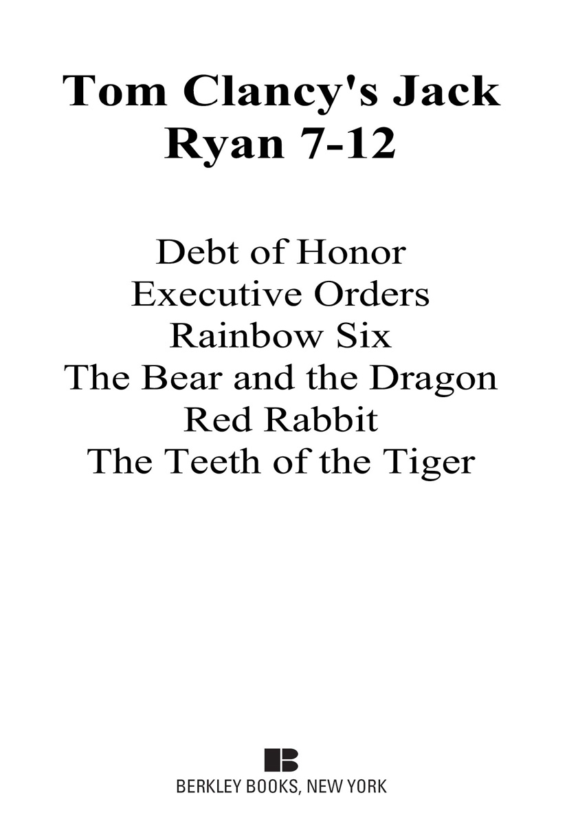 Tom Clancy's Jack Ryan, Books 7-12